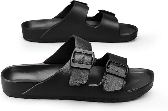 Kora | chanclas de doble correa con hebillas ajustables