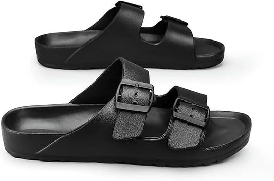 Kora | chanclas de doble correa con hebillas ajustables
