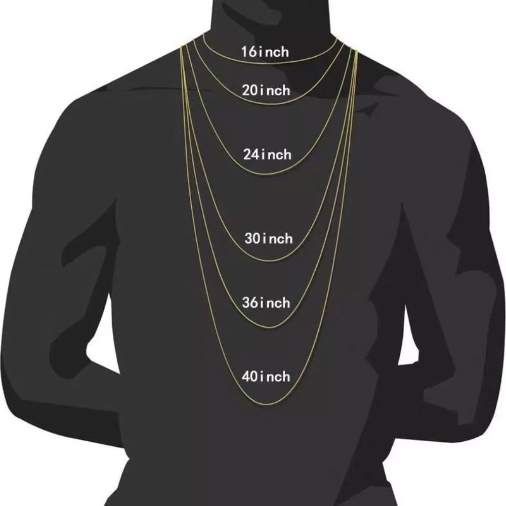 Collar Cruz de Cadena Tennis con Circonitas | Unisex