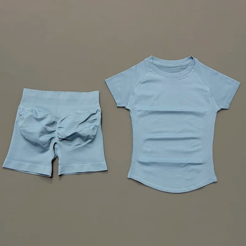 Bella Fit | Conjunto deportivo sin costuras de dos piezas