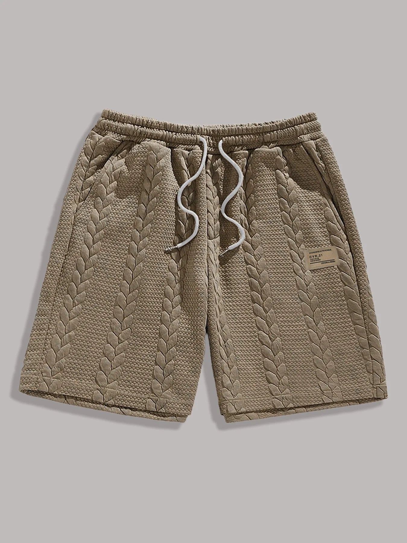 Liam | Pantalón corto casual de pana negra para hombre