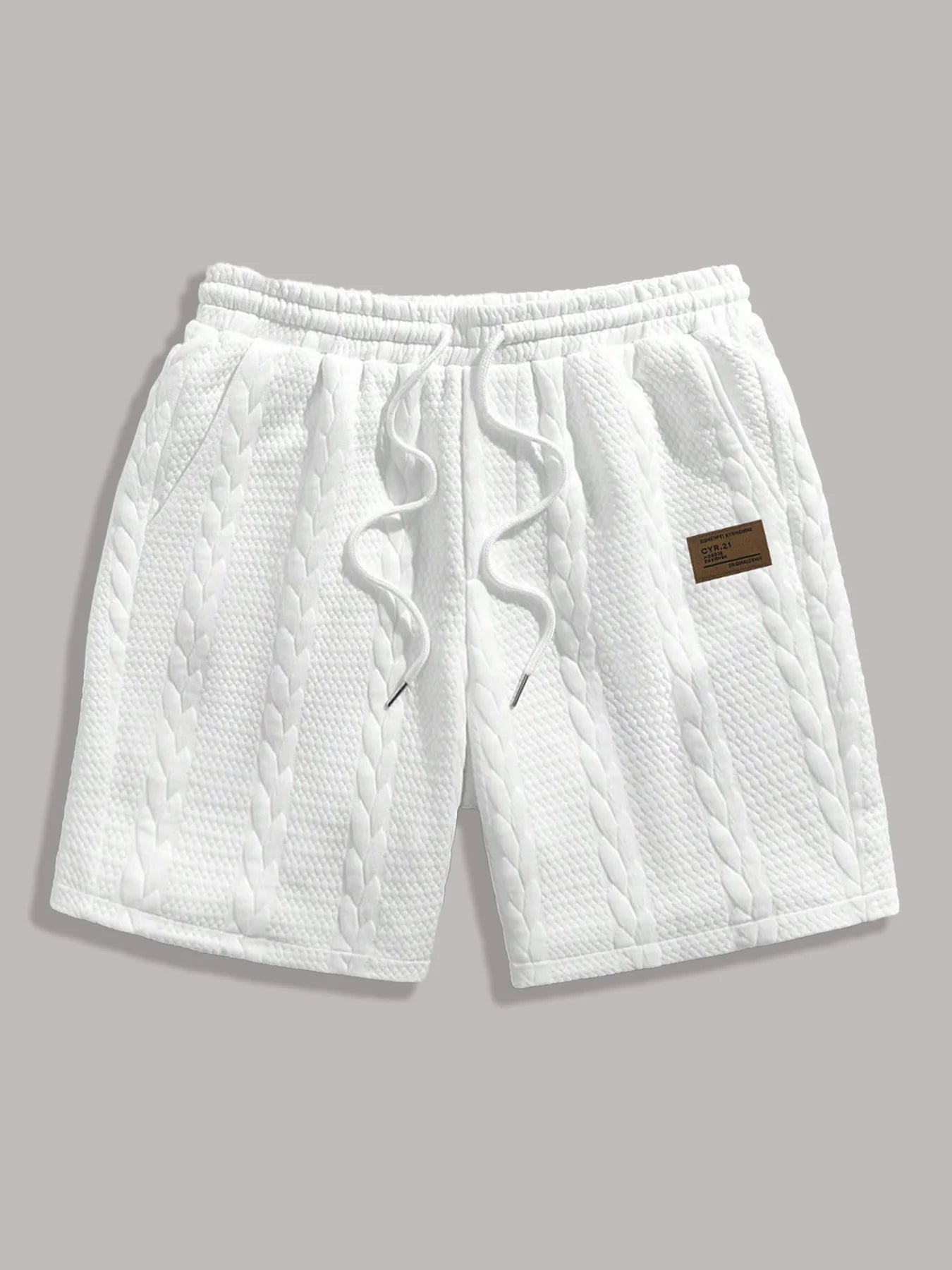 Liam | Pantalón corto casual de pana negra para hombre